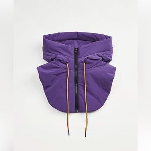 Zara Quilted Hooded Collar
